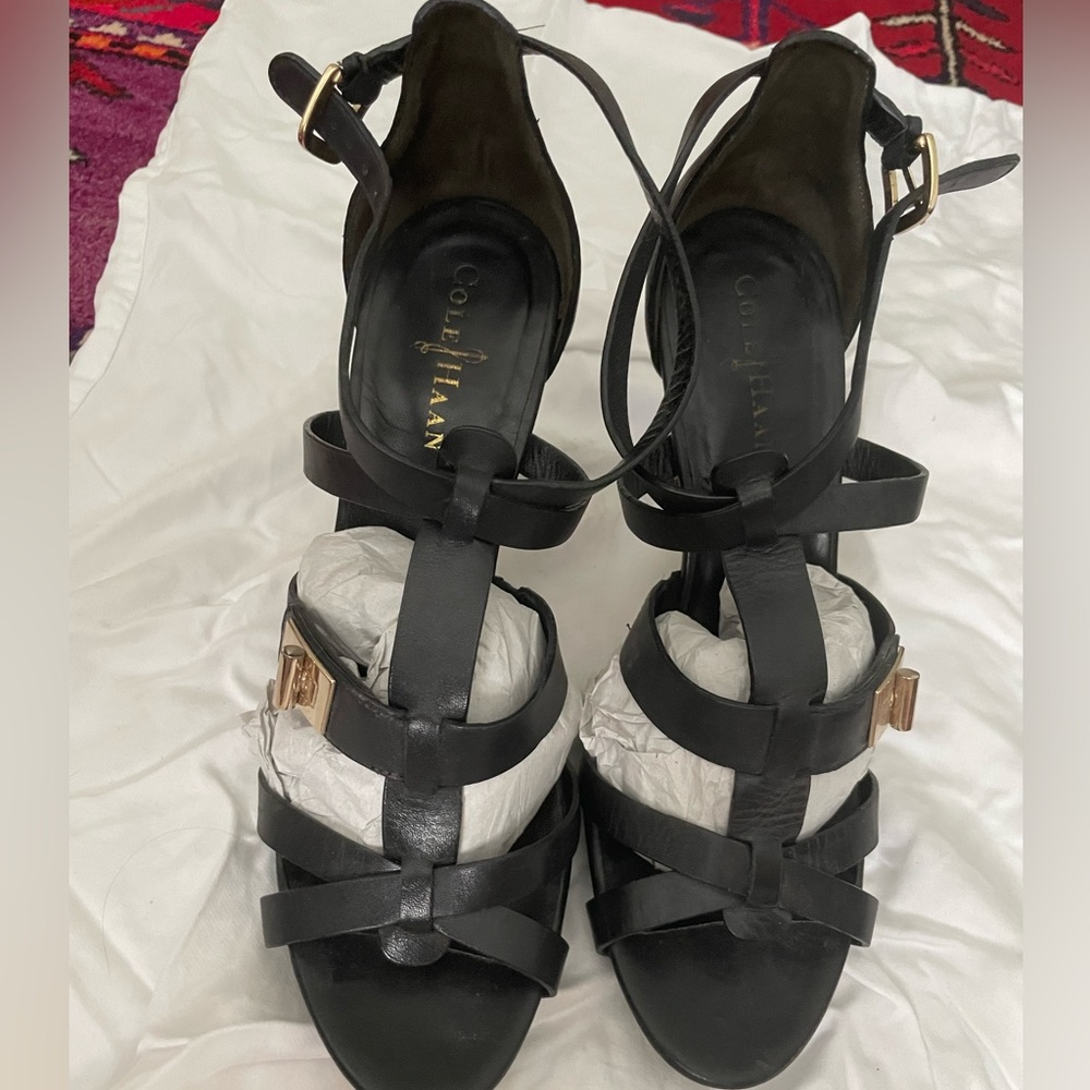 Cole Haan strappy sandal heels